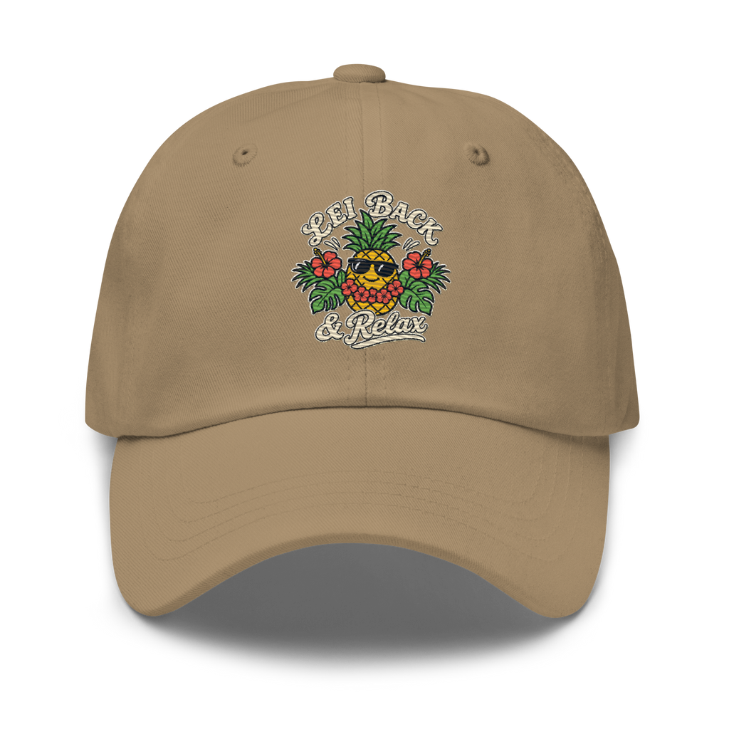Lei Back & Relax Dad Hat