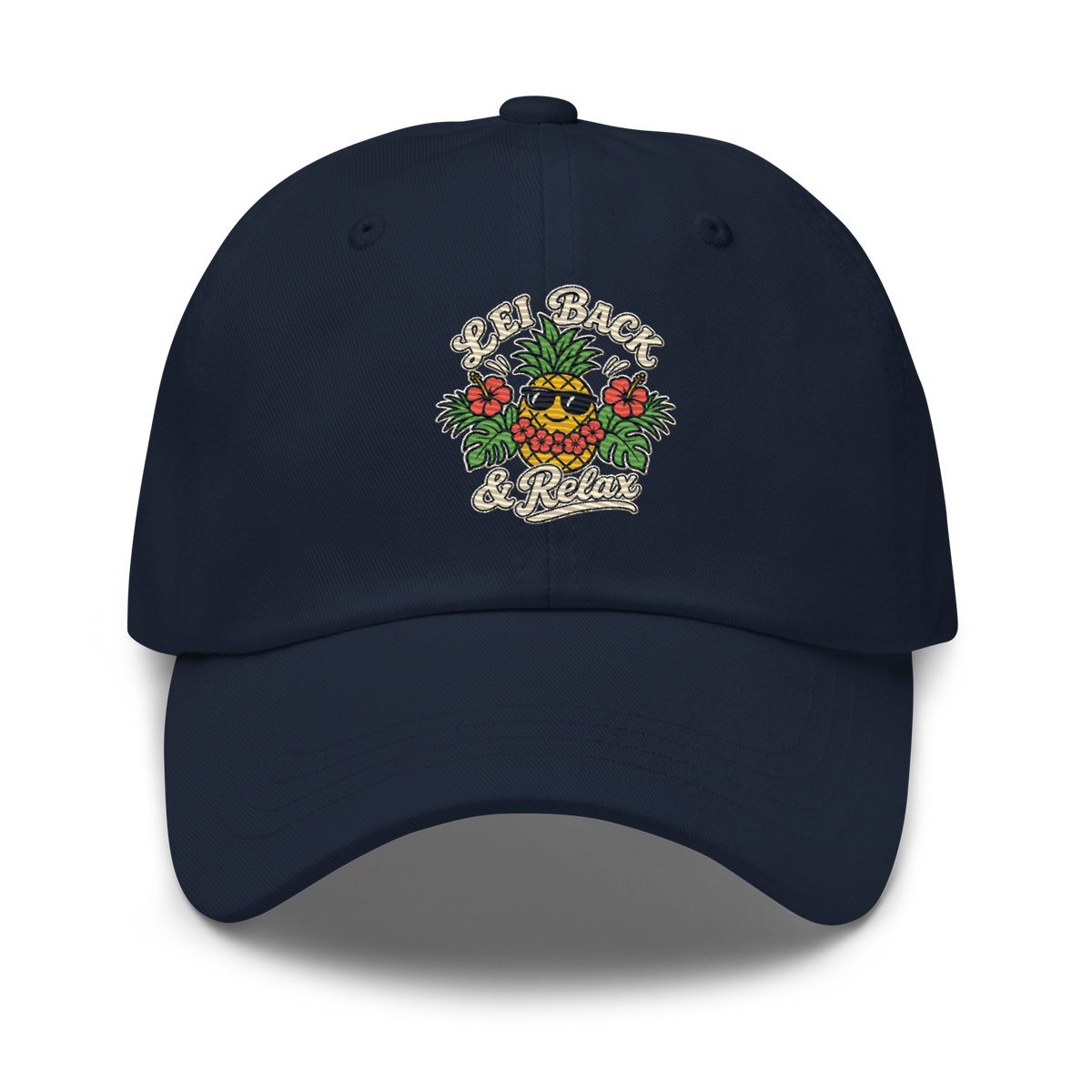 Lei Back & Relax Dad Hat