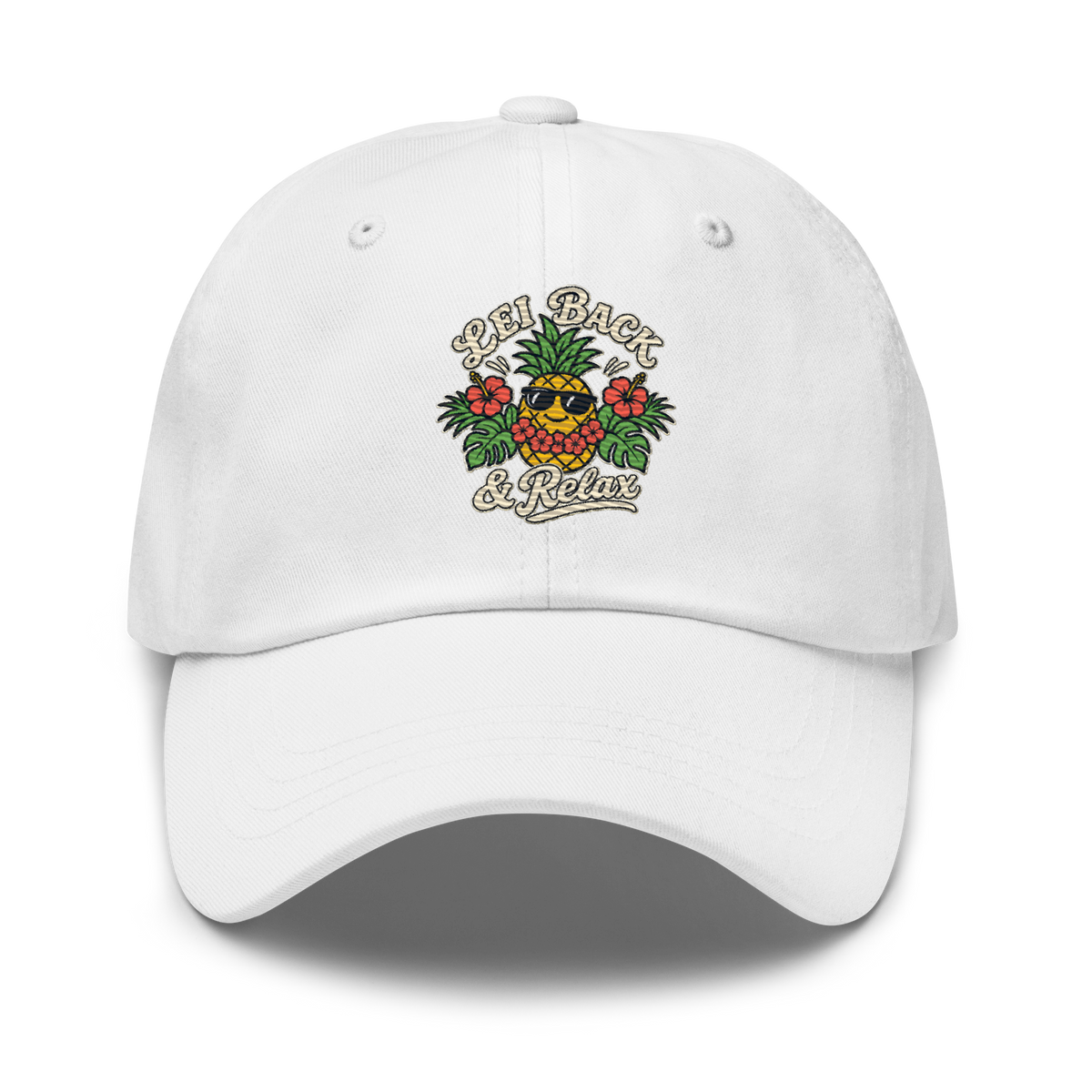 Lei Back & Relax Dad Hat